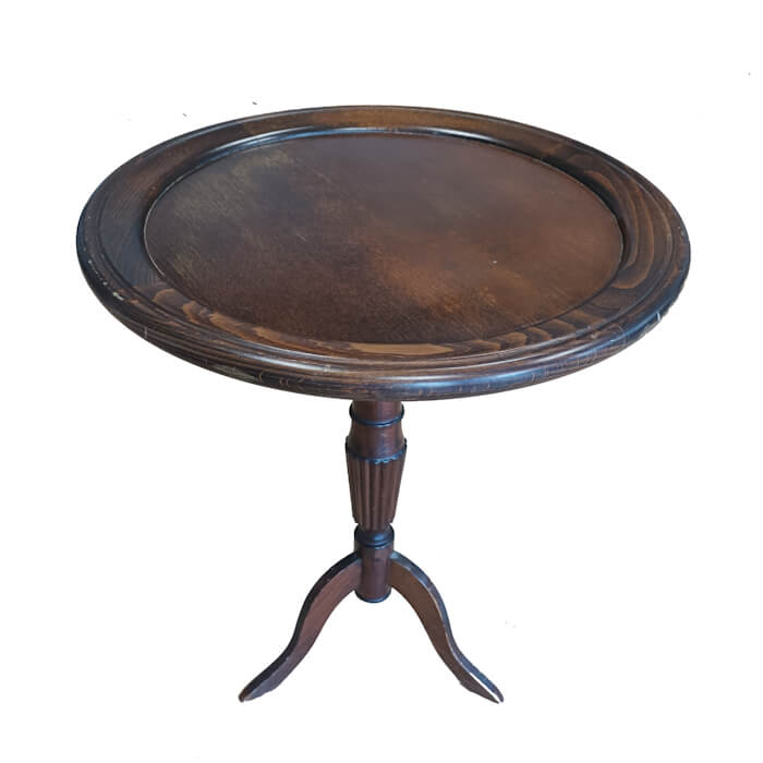 gueridon-en-bois-rond