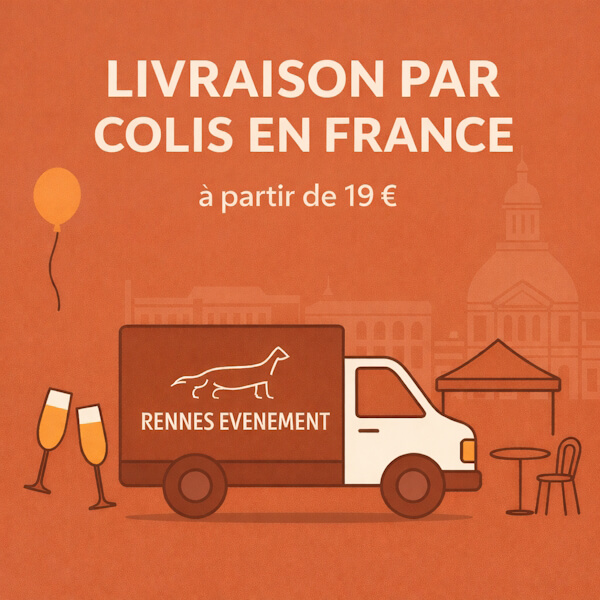 Livraison par colis de vos produits festifs en France