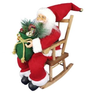 Petit Père Noël décoratif en Ille et Vilaine