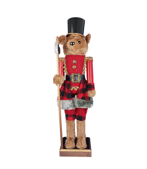 Figurine Ours de Noël Soldat