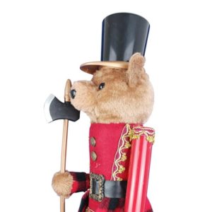 Ours soldat miniature pour décorer sur le thème de Noël