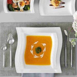 Assiette creuse blanche